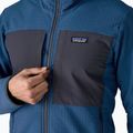 Giacca softshell da uomo Patagonia R2 TechFace Hoody blu chiaro 7