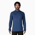 Felpa uomo Patagonia Cap Thermal Weight Zip Neck clement blue