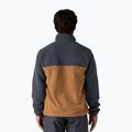 Felpa da trekking da uomo Patagonia LW Synch Snap-T P / O deer brown 2