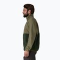 Felpa da uomo Patagonia Retro Pile 1 / 2 Snap P / O old growth green trekking 4
