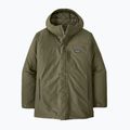 Piumino Patagonia Windshadow Parka da uomo verde bacino
