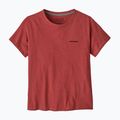 Patagonia P-6 Logo Responsabili-Tee da donna, rosso ceramica 3