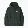 Patagonia felpa da uomo Chouinard Crest Uprisal Hoody verde antico