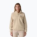 Felpa da trekking Patagonia donna LW Synch Snap-T P / O flow: bianco dyno