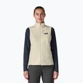 Gilet da donna Patagonia R1 wool white