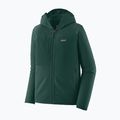 Giacca softshell Patagonia R2 TechFace da uomo verde cascata
