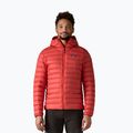 Giacca a piumino da uomo Patagonia Down Sweater Hoody amanita red