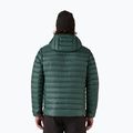 Giacca imbottita da uomo Patagonia Down Sweater Hoody cascade green 3