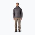 Giacca a piumino da uomo Patagonia Down Sweater Hoody forge grey con forge grey 2