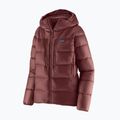Patagonia piumino donna Fitz Roy Down Hoody rubino scuro w / rosso sfrigolio