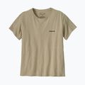 Maglietta da donna Patagonia P-6 Logo Responsabili-Tee in pomice