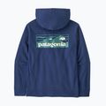 Uomo Patagonia Boardshort Logo Uprisal Hoody blu chiaro 2