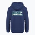 Uomo Patagonia Boardshort Logo Uprisal Hoody blu chiaro 2