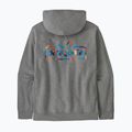 Patagonia felpa Unity Fitz Uprisal Hoody gravel heather da uomo 2