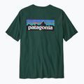 Camicia da uomo Patagonia P-6 Logo Responsabili-Tee verde cascata 2