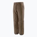 Pantaloni da sci Patagonia Insulated Powder Town da uomo marrone merlow