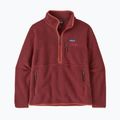 Felpa da donna Patagonia Retro Pile in pile Marsupial rosso sequoia 3