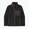 Patagonia felpa in pile da uomo Synch nero tinta unita