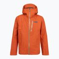 Giacca antipioggia da uomo Patagonia Granite Crest Rain coal orange