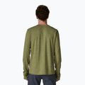 Maglia a maniche lunghe da uomo Patagonia Capilene Cool Sun caper green/buckhorn green x-dye 3
