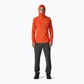 Felpa da uomo Patagonia R1 Ultralight Hoody coal orange 2