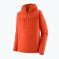 Felpa da uomo Patagonia R1 Ultralight Hoody coal orange 10