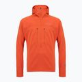 Felpa da uomo Patagonia R1 Ultralight Hoody coal orange 10