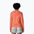 Felpa da donna Patagonia Capilene Cool Sun Hoody mellow melon/peach sherbet x-dye 3