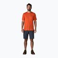 Maglietta da uomo Patagonia Cap Cool Merino Blend Graphic Shirt heritage header/coal orange 4