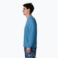 Maglia a maniche lunghe da uomo Patagonia Capilene Cool Daily - Boardshort Logo shore blue/light shore blue x-dye 4