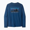 Maglia a maniche lunghe da uomo Patagonia Capilene Cool Daily - '73 Skyline clement blue/light clement blue x-dye 6