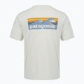 Maglietta da uomo Patagonia Capilene Cool Daily - Boardshort Logo dyno white 2