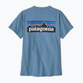 Maglietta da donna Patagonia P-6 Logo Responsibili-Tee shore blue 2