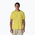 Maglietta da uomo Patagonia Water People Spotter lemon zest