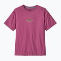 Maglietta da uomo Patagonia '95 Oval Logo faded magenta