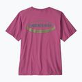 Maglietta da uomo Patagonia '95 Oval Logo faded magenta 2