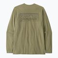 Maglia a maniche lunghe da uomo Patagonia P-6 Logo Responsibili p-6 outline/gumtree green 2