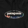 Felpa da uomo Patagonia '95 Oval Logo Uprisal Hoody Black: Kaleido 3