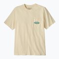 Maglietta da uomo Patagonia Midweight '95 Oval Logo Pocket Tee undyed natural