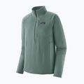 Felpa in pile da uomo Patagonia R1 blue sage