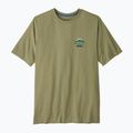 Maglietta trekking da uomo Patagonia Great Waves Responsibili Tee gumtree green
