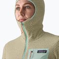 Felpa in pile da donna Patagonia R1 Air Full-Zip Hoody weathered stone 6