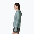 Felpa da donna Patagonia Capilene Cool Sun Hoody nouveau green/blue sage x-dye 4