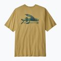 Maglietta da uomo Patagonia Flying Fish Responsibili Tee limestone yellow/heritage fitz 5