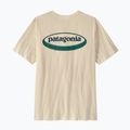 Maglietta da uomo Patagonia '95 Oval Logo undyed natural 2