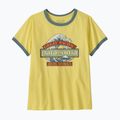 Maglietta da donna Patagonia Great Waves Ringer Tee lemon zest