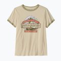 Maglietta da donna Patagonia Great Waves Ringer Tee undyed natural