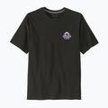 Maglietta trekking da uomo Patagonia Great Waves Responsibili Tee black