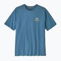 Maglietta trekking da uomo Patagonia Great Waves Responsibili Tee shore blue