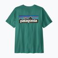Maglietta da uomo Patagonia P-6 Logo gem green 5